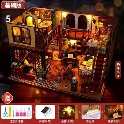 Румбокс. Много разных вариантов домиков. Наполнение набора под фото