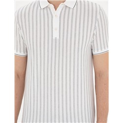 Beyaz Slim Fit Tişört