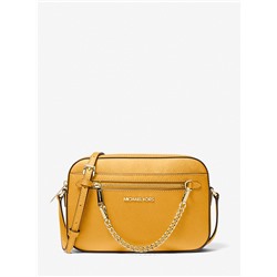 MICHAEL MICHAEL KORS Jet Set Large Saffiano Leather Crossbody Bag