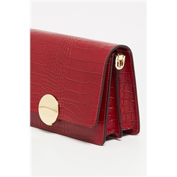 Bandolera de piel Raba Burdeos