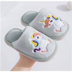 Детские теплые тапочки