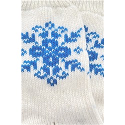 Носки шерстяные женские Снежинка