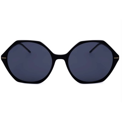 Hugo Boss  Women's Black Round Sunglasses