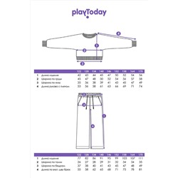 Костюм (Джемпер+Брюки) PLAYTODAY, 1131447