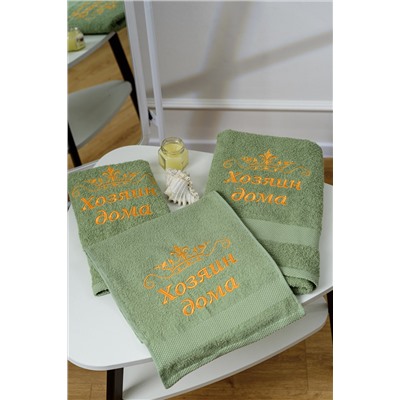 14419/1 Хозяин дома полотенце махровое плотность 400гр.
