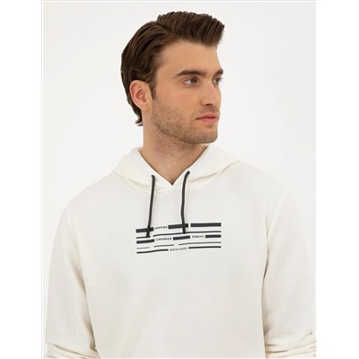 Ekru Regular Fit Sweatshirt