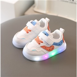 Детские кроссовки со светящейся подошвой