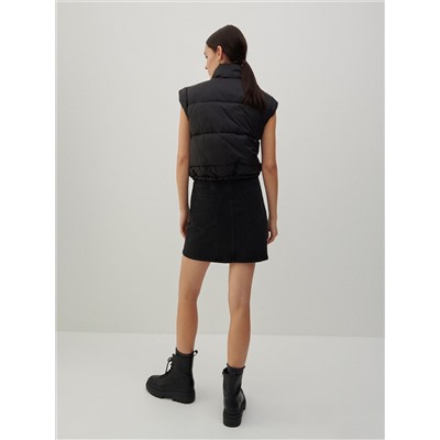 Minirock aus Denim