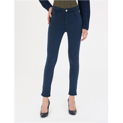 Lacivert Skinny Fit Pantolon
