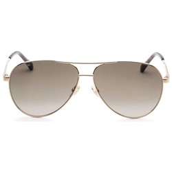 Jimmy Choo  Women's Gold Aviator Sunglasses