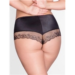 005 трусы бразильяна SIZE PLUS (чёрный, 46/XXXL) Akcent