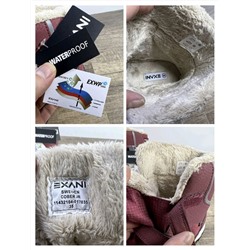 Детские износостойкие водонепроницаемые ботинки  Exan*i, цена на оф.сайте 67€