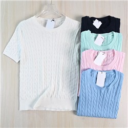 Женская кофта-поло ЛАКОСТ*Е