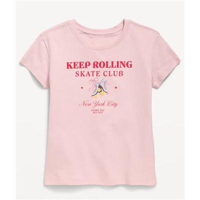 Short-Sleeve Graphic T-Shirt for Girls