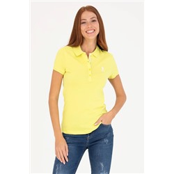 Kadın Neon Sarı Basic Tişört