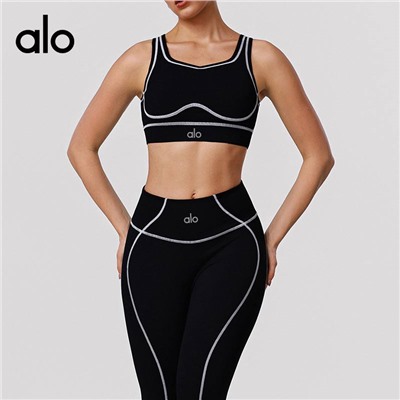 Комплект для занятий спортом/йогой/активного отдыха   Леггинсы + топ 3 цвета АЛ*О