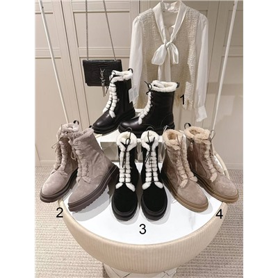 Высокие теплые женские ботинки  БРУНЕЛЛО КУЧИНЕЛЛ*И