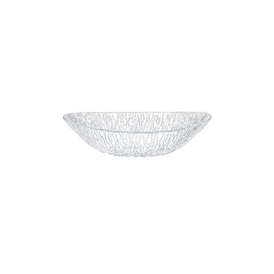 Granville Oval Kase - Şeffaf - 20x13 cm