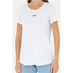 Kadın Beyaz Tişört