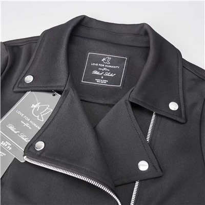 Женская куртка в байкерском стиле. Новинка 2025. Экспорт