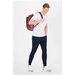 Erkek Beyaz Bisiklet Yaka Tişört