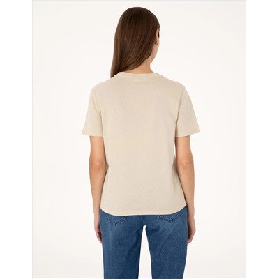 Kum Regular Fit Basic Tişört