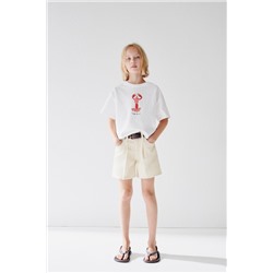 EMBROIDERED LOBSTER T-SHIRT