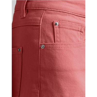 Джинсы из денима с эластаном