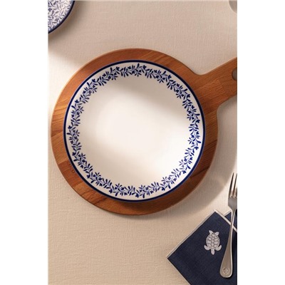 Rêve Bleu Couronne Servis Tabağı 25 cm