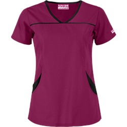 Butter-Soft Scrubs by UA™ 4 Pocket Princess Seam Top