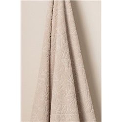 Perle %100 Pamuk Banyo Havlusu - Bej - 70x140 cm