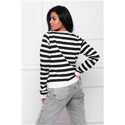 Лонгслив лодочка женский тельняшка Desire