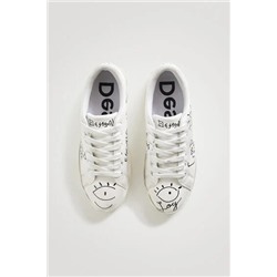 Sneakers mensaje rotulador