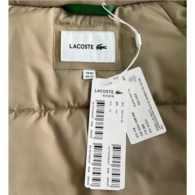 Утепленная мужская куртка бомбер  Lacost*e