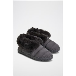 Botines forrados Gris