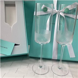 Tiffan*i&C*o подарочный набор бокалов под шампанское