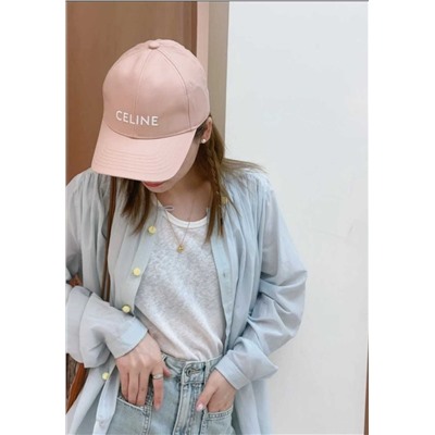 Женская бейсболка В красивом нежно розовом цвете  Celin*e 🖤 ОРИГИНАЛ!
