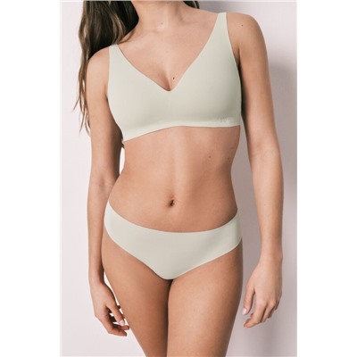 Tanga microfibra clean cut verde