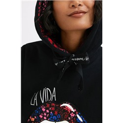 Sudadera felpa capucha