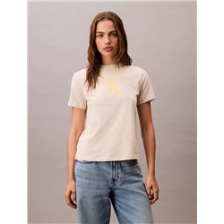 Monogram Logo Tee- FOG