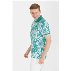 Erkek Mint Polo Yaka Tişört