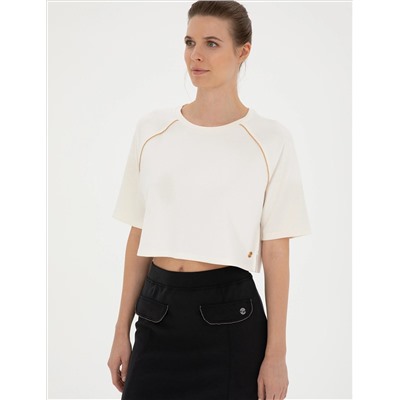 Ekru Comfort Fit Sweatshirt