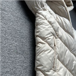 Женское утепоенное пальто куртка с капюшоном БОЛЬШИХ размеров, экспорт в Россию  FUNDA*Y