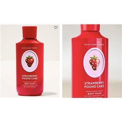 Strawberry Pound Cake Body Wash