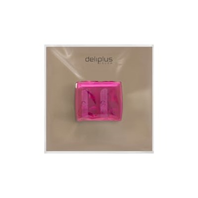 Sacapuntas doble Deliplus lápiz fino y grueso