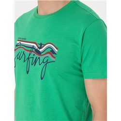 Yeşil Kısakol Şortlu Pijama Takımı