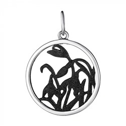 Подвеска серебро 53922SB