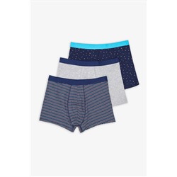 Penti Travel 3lü Çok Renkli Boxer