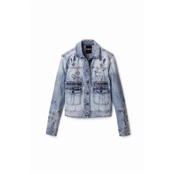 Chaqueta vaquera paisley