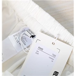 Женские нишевые хлопковые эластичные брюки с высокой талией КО*С